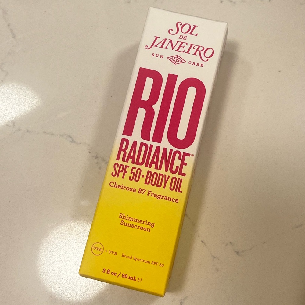 Sol de Janeiro Rio Radiance SPF 50 body oil 3oz